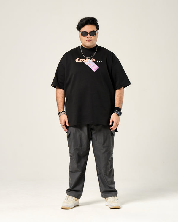 BIGBONES CASH IS KING TEE - BLACK