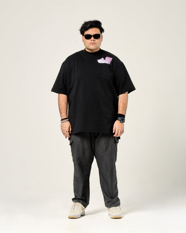 BIGBONES BANK NOTES POCKET TEE - BLACK