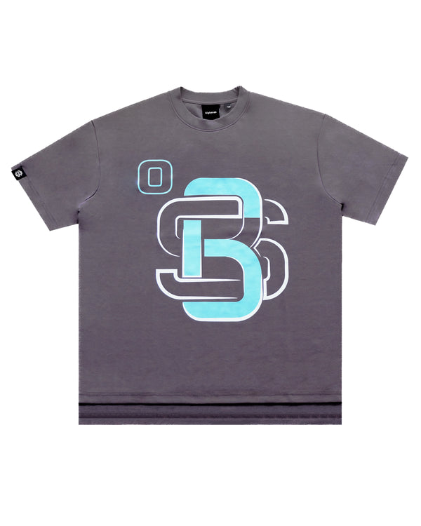 BIGBONES BIG LOGO °6 TEE - GREY