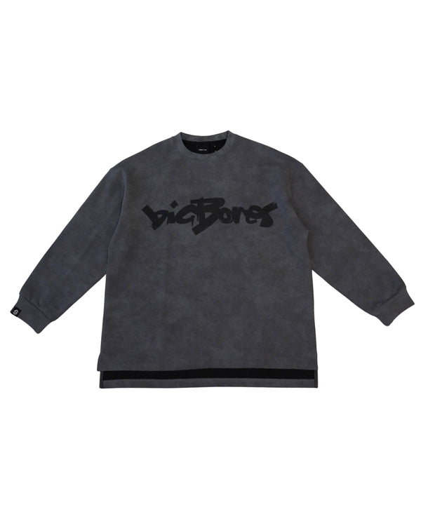 BIGBONES LOGO SWEATER - GREY