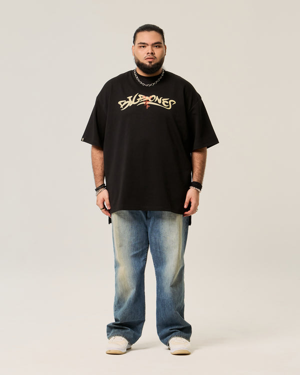 BIGBONES BONES TEE - BLACK
